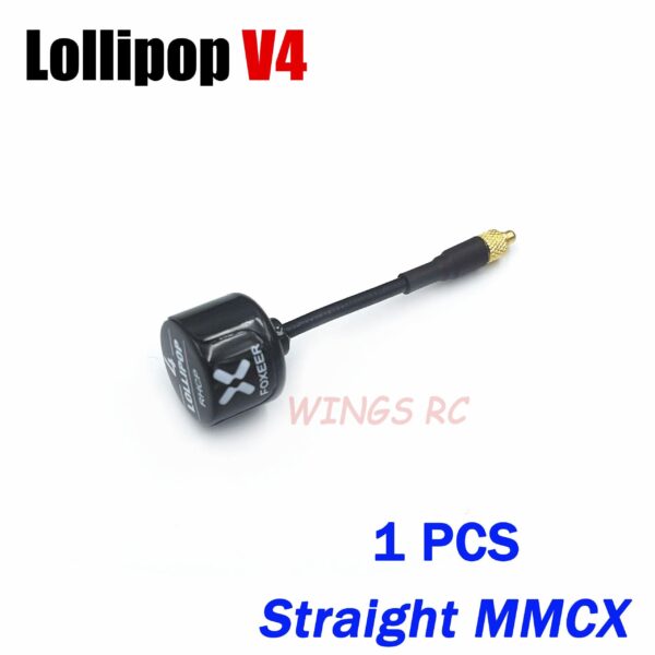 Foxeer Antenna Lollipop 4 V4 FPV Antenna 5.8G 2.6Dbi Stubby RHCP SMA RPSMA UFL Straight/Angle MMCX 7.2g For FPV RC Racing Drone — изображение 39