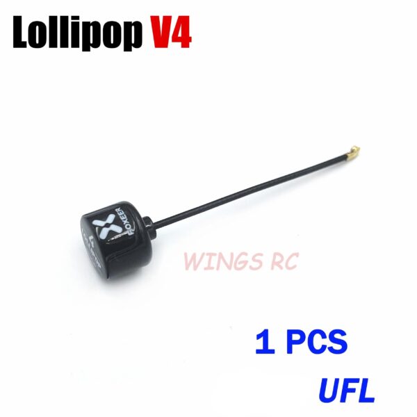 Foxeer Antenna Lollipop 4 V4 FPV Antenna 5.8G 2.6Dbi Stubby RHCP SMA RPSMA UFL Straight/Angle MMCX 7.2g For FPV RC Racing Drone — изображение 36