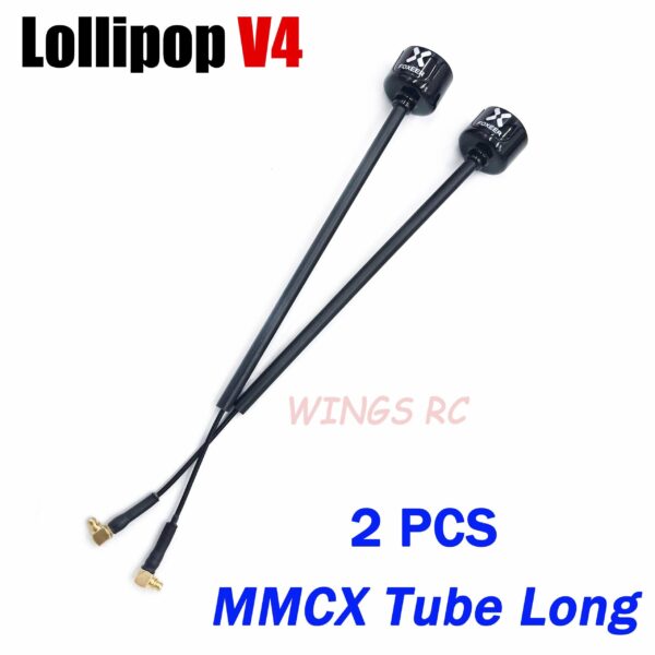 Foxeer Antenna Lollipop 4 V4 FPV Antenna 5.8G 2.6Dbi Stubby RHCP SMA RPSMA UFL Straight/Angle MMCX 7.2g For FPV RC Racing Drone — изображение 35