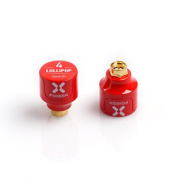 Foxeer Antenna Lollipop 4 V4 FPV Antenna 5.8G 2.6Dbi Stubby RHCP SMA RPSMA UFL Straight/Angle MMCX 7.2g For FPV RC Racing Drone — изображение 24