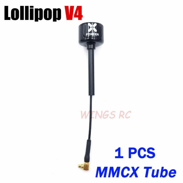 Foxeer Antenna Lollipop 4 V4 FPV Antenna 5.8G 2.6Dbi Stubby RHCP SMA RPSMA UFL Straight/Angle MMCX 7.2g For FPV RC Racing Drone — изображение 18