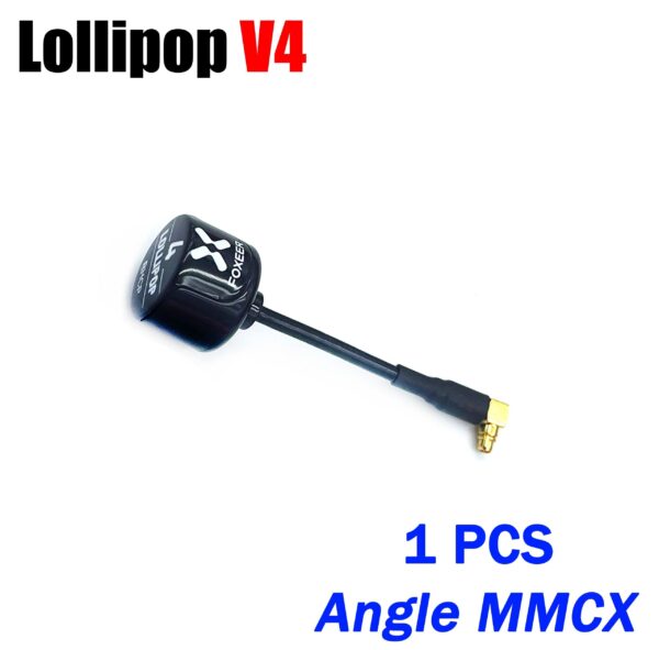 Foxeer Antenna Lollipop 4 V4 FPV Antenna 5.8G 2.6Dbi Stubby RHCP SMA RPSMA UFL Straight/Angle MMCX 7.2g For FPV RC Racing Drone — изображение 10