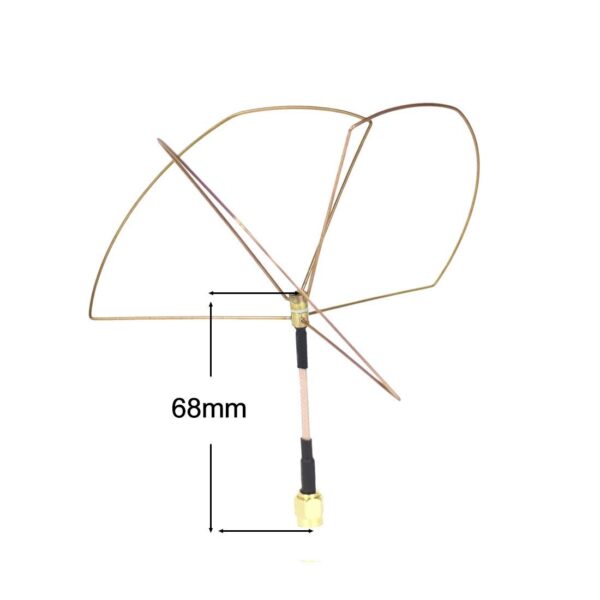 ShenStar 1.2GHz Clover Leaf Antenna 3 /4 Leaves Circular Polarized SMA male for FPV Racing Drone 1.2G Video Transmitter Receiver 3 ShenStar 1.2GHz Clover Leaf Antenna 3 /4 Leaves Circular Polarized SMA male for FPV Racing Drone 1.2G Video Transmitter Receiver — изображение 3