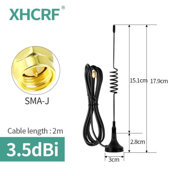 868 MHz Lora Antenna Wifi 915MHz Long Range Antenna for Internet Communication 900M Magnetic 868M Antena 915M Aerial with G900 - Image 6