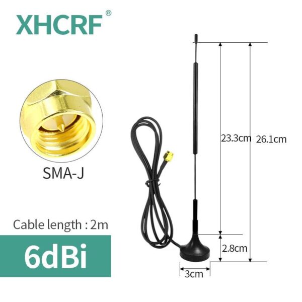 868 MHz Lora Antenna Wifi 915MHz Long Range Antenna for Internet Communication 900M Magnetic 868M Antena 915M Aerial with G900 - Image 4