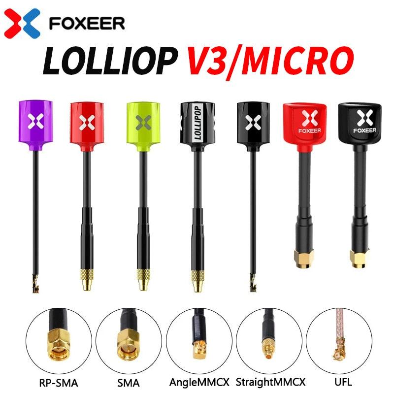 Upgraded Version Foxeer Antenna MICRO Lollipop V4 FPV Antenna 5.8G 2.3Dbi Omni RHCP SMA RPSMA UFL MMCX For FPV Racing Drone 2 Upgraded Version Foxeer Antenna MICRO Lollipop V4 FPV Antenna 5.8G 2.3Dbi Omni RHCP SMA RPSMA UFL MMCX For FPV Racing Drone - Image 2
