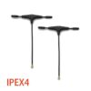 2PCS 915mhz MINI T-type IPEX 1 IPEX 4 Receiver Antenna for TBS CROSSFIRE Receiver Frsky FRSKY R9mm FPV Racing Drone Freestyle — изображение 5
