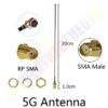 Eoth 5PC 868MHz Antenna 915MHz antena Lorawan lora 5dbi SMA Male female Connector 868 915 mhz antena GSM 21cm ipex 1 pigtail 9 Eoth 5PC 868MHz Antenna 915MHz antena Lorawan lora 5dbi SMA Male female Connector 868 915 mhz antena GSM 21cm ipex 1 pigtail — изображение 9