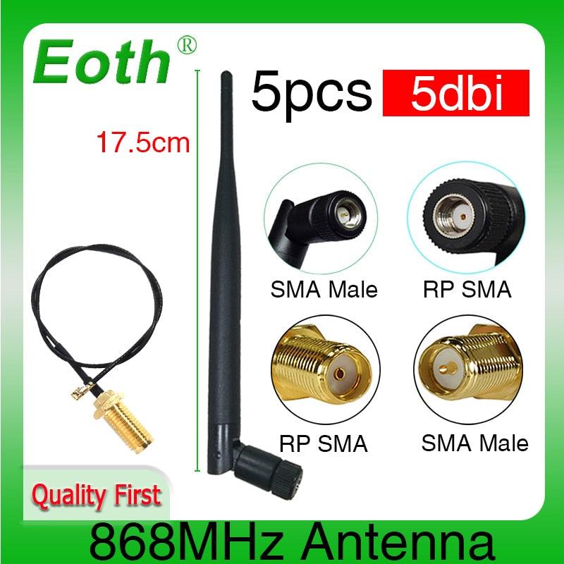Eoth 5PC 868MHz Antenna 915MHz antena Lorawan lora 5dbi SMA Male female Connector 868 915 mhz antena GSM 21cm ipex 1 pigtail 2 Eoth 5PC 868MHz Antenna 915MHz antena Lorawan lora 5dbi SMA Male female Connector 868 915 mhz antena GSM 21cm ipex 1 pigtail — изображение 2