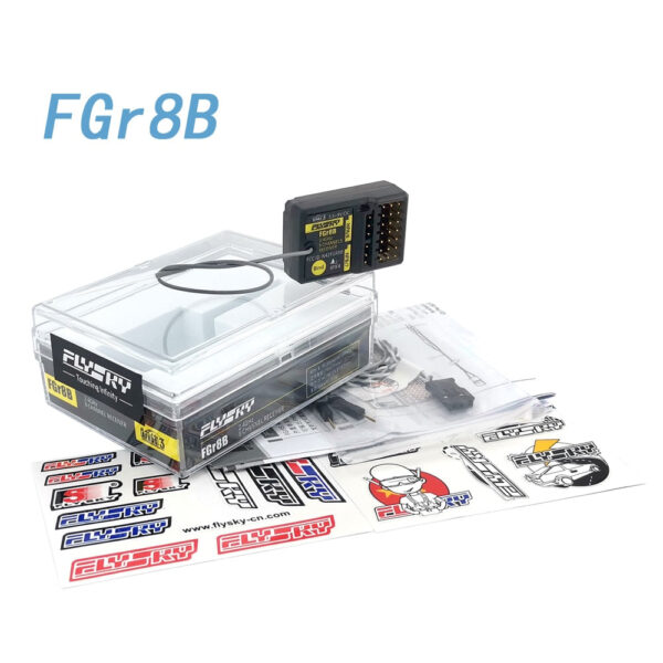 FlySky FGr8B - 2.4GHz 8CH AFHDS 3 PWM/PPM/i-bus Output Micro RC Receiver for PL18 NB4/Lite RC Car Boat FPV Racing Drone Parts 3 FlySky FGr8B - 2.4GHz 8CH AFHDS 3 PWM/PPM/i-bus Output Micro RC Receiver for PL18 NB4/Lite RC Car Boat FPV Racing Drone Parts - Image 3
