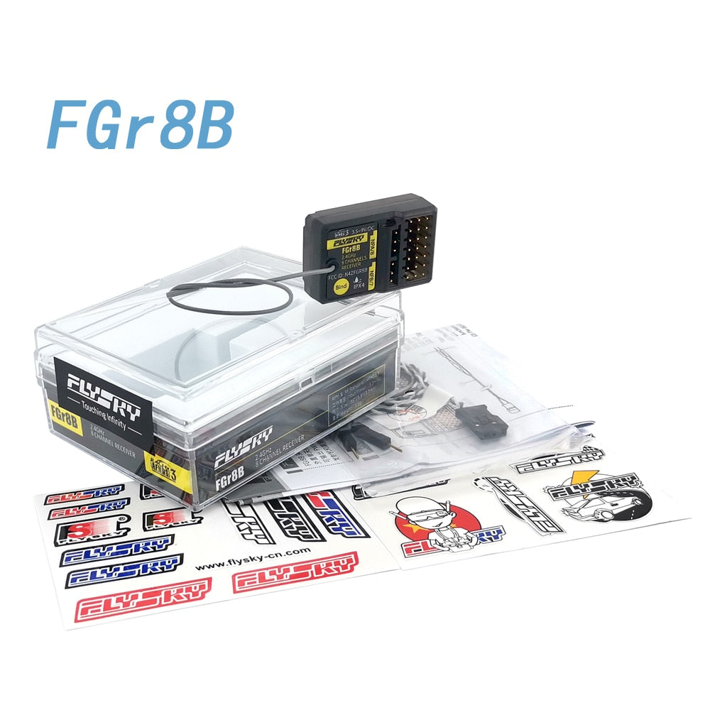 FlySky FGr8B - 2.4GHz 8CH AFHDS 3 PWM/PPM/i-bus Output Micro RC Receiver for PL18 NB4/Lite RC Car Boat FPV Racing Drone Parts 3 FlySky FGr8B - 2.4GHz 8CH AFHDS 3 PWM/PPM/i-bus Output Micro RC Receiver for PL18 NB4/Lite RC Car Boat FPV Racing Drone Parts - Image 3