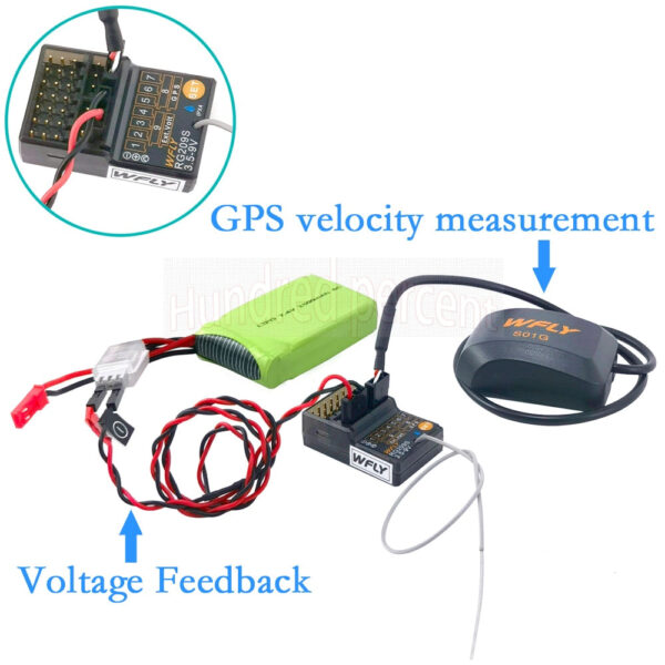 WFLY RC RG209S RG206S Receiver -Small RX RC 9CH PWM For 6CH X9 Transmitter RC Radio SG01 GPS Module RC Car Boats Tanks Robot 7 WFLY RC RG209S RG206S Receiver -Small RX RC 9CH PWM For 6CH X9 Transmitter RC Radio SG01 GPS Module RC Car Boats Tanks Robot — изображение 7