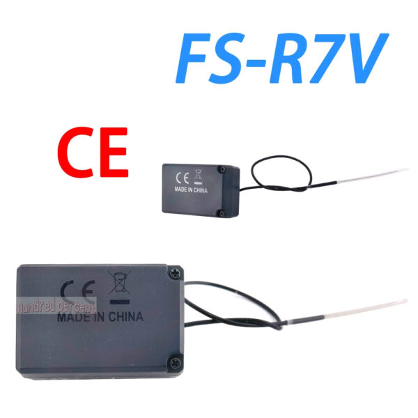 FLYSKY FS-R7V R7V - 2.4G Gyroscope 7CH ANT Protocol PWM Output RSSI Mini Receiver for FS-G7P Transmitter RC Car Boat DIY Parts - Image 8