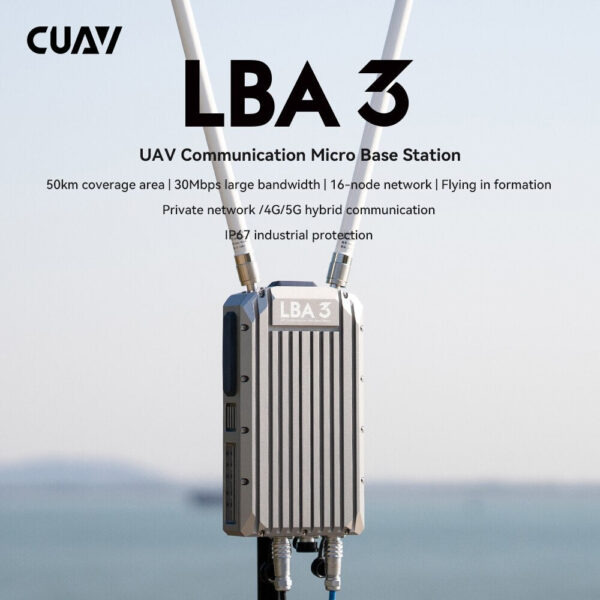 CUAV New Industrial LBA 3 Micro Private Network - 4G 5G Large Bandwidth Hybird One To Multiple Communication Base Station 4 CUAV New Industrial LBA 3 Micro Private Network - 4G 5G Large Bandwidth Hybird One To Multiple Communication Base Station - صورة CUAV New Industrial LBA 3 Micro Private Network - 4G 5G Large Bandwidth Hybird One To Multiple Communication Base Station - صورة 4
