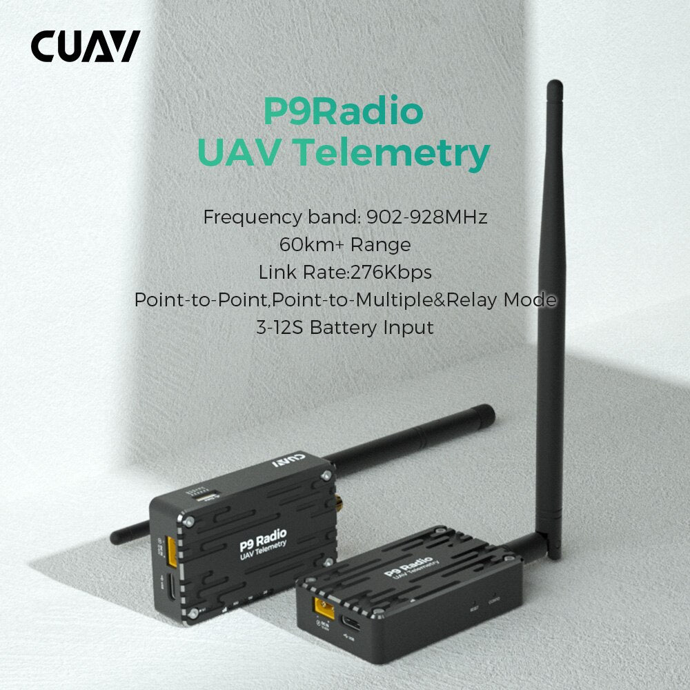 CUAV RC FPV Data Transmission - Pixhack Pixhawk Long Distance 60KM P9 Radio DataTelemetry Module 7 CUAV RC FPV Data Transmission - Pixhack Pixhawk Long Distance 60KM P9 Radio DataTelemetry Module — изображение 7