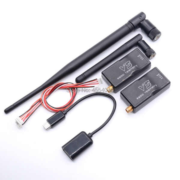 3DR Radio V5 Telemetry - 433Mhz 915Mhz 100MW/500MW Air and Ground Data Transmit Module with OTG cables for APM 2.8 /Pixhawk 2.4.8 20 3DR Radio V5 Telemetry - 433Mhz 915Mhz 100MW/500MW Air and Ground Data Transmit Module with OTG cables for APM 2.8 /Pixhawk 2.4.8 - Image 20