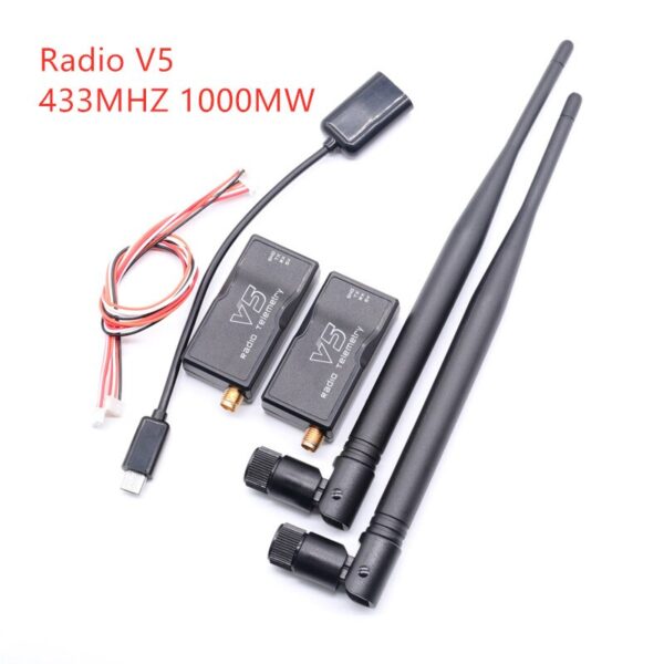 3DR Radio V5 Telemetry - 433Mhz 915Mhz 100MW/500MW Air and Ground Data Transmit Module with OTG cables for APM 2.8 /Pixhawk 2.4.8 13 3DR Radio V5 Telemetry - 433Mhz 915Mhz 100MW/500MW Air and Ground Data Transmit Module with OTG cables for APM 2.8 /Pixhawk 2.4.8 - Image 13
