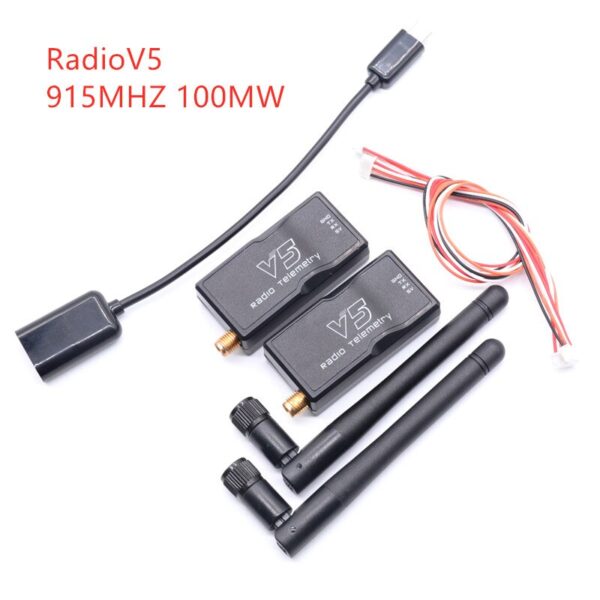 3DR Radio V5 Telemetry - 433Mhz 915Mhz 100MW/500MW Air and Ground Data Transmit Module with OTG cables for APM 2.8 /Pixhawk 2.4.8 8 3DR Radio V5 Telemetry - 433Mhz 915Mhz 100MW/500MW Air and Ground Data Transmit Module with OTG cables for APM 2.8 /Pixhawk 2.4.8 - Image 8