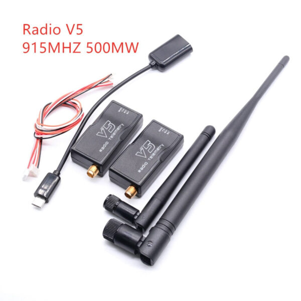 3DR Radio V5 Telemetry - 433Mhz 915Mhz 100MW/500MW Air and Ground Data Transmit Module with OTG cables for APM 2.8 /Pixhawk 2.4.8 7 3DR Radio V5 Telemetry - 433Mhz 915Mhz 100MW/500MW Air and Ground Data Transmit Module with OTG cables for APM 2.8 /Pixhawk 2.4.8 - Image 7