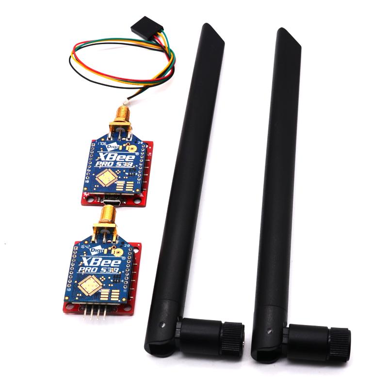 3DR Radio V5 Telemetry - 433Mhz 915Mhz 100MW/500MW Air and Ground Data Transmit Module with OTG cables for APM 2.8 /Pixhawk 2.4.8 2 3DR Radio V5 Telemetry - 433Mhz 915Mhz 100MW/500MW Air and Ground Data Transmit Module with OTG cables for APM 2.8 /Pixhawk 2.4.8 - Image 2