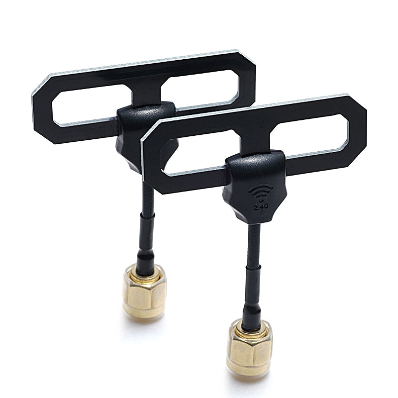 2.4G 4.18DBI T Antenna Long Range Replacement for ExpressLRS - 2.4G TX Module RC FPV Drone Remote Controller Transmitter 1 2.4G 4.18DBI T Antenna Long Range Replacement for ExpressLRS - 2.4G TX Module RC FPV Drone Remote Controller Transmitter