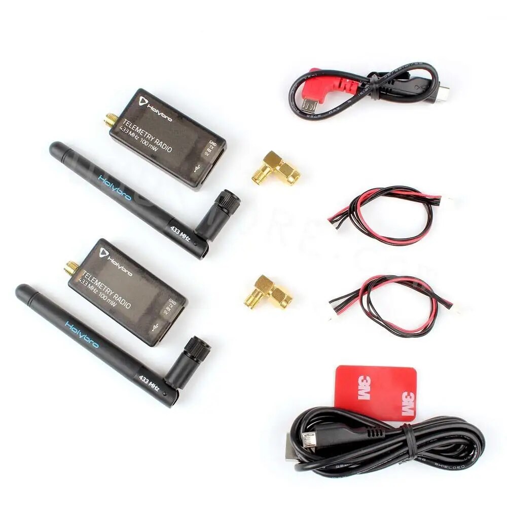 Holybro SiK Telemetry Radio V3 - 100mW 433MH 915MHz Open-source SiK firmware Plug-n-play for Pixhawk Standard Flight Controller 6 Holybro SiK Telemetry Radio V3 - 100mW 433MH 915MHz Open-source SiK firmware Plug-n-play for Pixhawk Standard Flight Controller — изображение 6