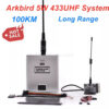 Arkbird 5W 433MHz 10 Channel FHSS System UHF Module for Long Range Flight FPV Futaba WFLY APM PIX Autopilot 3 Arkbird 5W 433MHz 10 Channel FHSS System UHF Module for Long Range Flight FPV Futaba WFLY APM PIX Autopilot - صورة Arkbird 5W 433MHz 10 Channel FHSS System UHF Module for Long Range Flight FPV Futaba WFLY APM PIX Autopilot - صورة 3