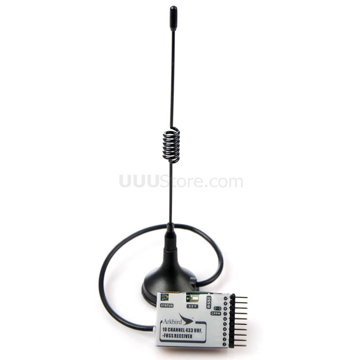 Arkbird 5W 433MHz 10 Channel FHSS System UHF Module for Long Range Flight FPV Futaba WFLY APM PIX Autopilot 2 Arkbird 5W 433MHz 10 Channel FHSS System UHF Module for Long Range Flight FPV Futaba WFLY APM PIX Autopilot - صورة Arkbird 5W 433MHz 10 Channel FHSS System UHF Module for Long Range Flight FPV Futaba WFLY APM PIX Autopilot - صورة 2