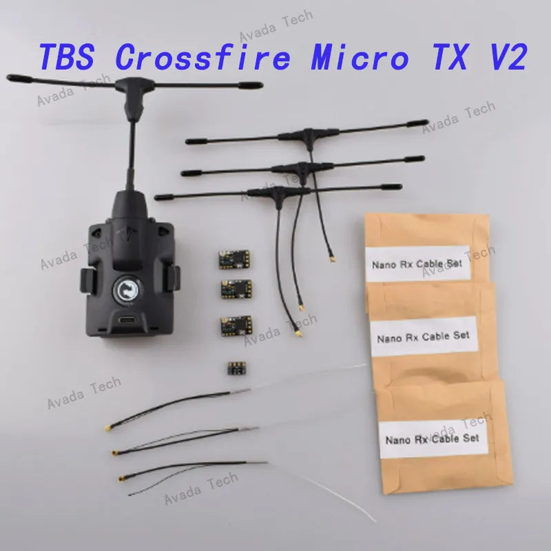 BlackSheep TBS Crossfire Micro TX V2 Starter Set - With Nano RX MicroTX II Module CRSF TX 915/868Mhz Long Range Transmitter 2 BlackSheep TBS Crossfire Micro TX V2 Starter Set - With Nano RX MicroTX II Module CRSF TX 915/868Mhz Long Range Transmitter — изображение 2