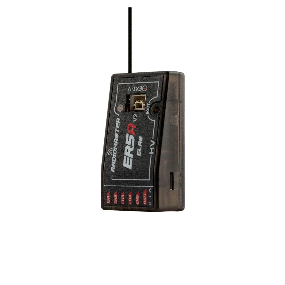 RadioMaster ER5A V2 2.4GHz ELRS PWM Receiver - Can Drive Up To 5 Servos Designed For Aircraft 2 RadioMaster ER5A V2 2.4GHz ELRS PWM Receiver - Can Drive Up To 5 Servos Designed For Aircraft — изображение 2