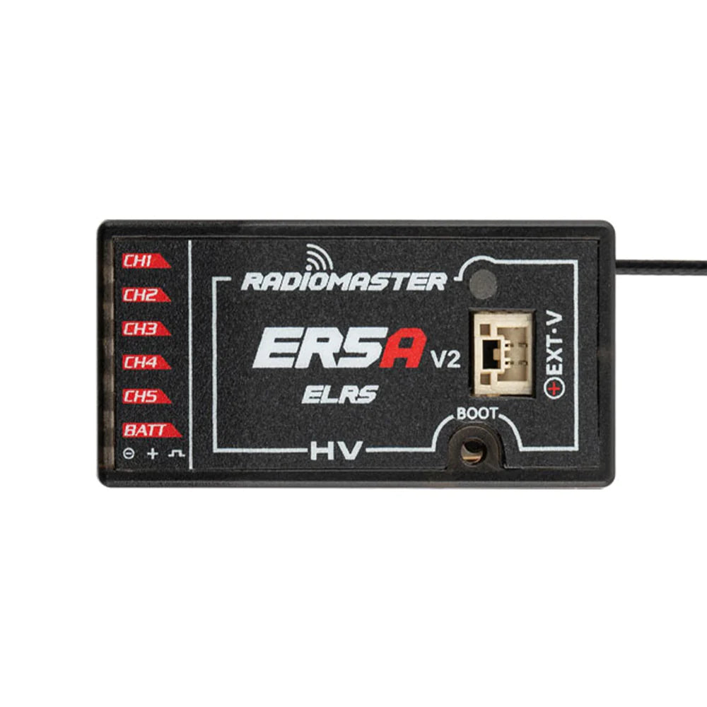 RadioMaster ER5A V2 2.4GHz ELRS PWM Receiver - Can Drive Up To 5 Servos Designed For Aircraft 1 RadioMaster ER5A V2 2.4GHz ELRS PWM Receiver - Can Drive Up To 5 Servos Designed For Aircraft