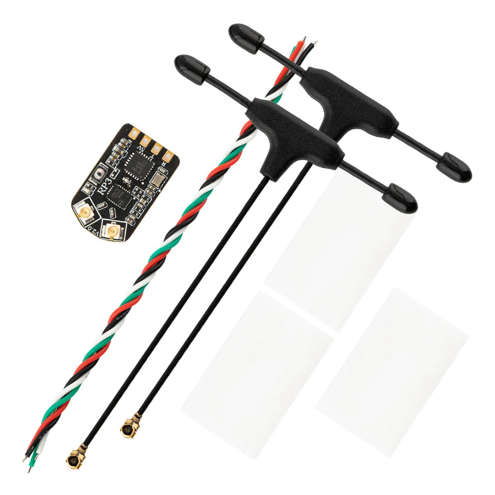 RadioMaster RP3 V2 ExpressLRS 2.4ghz Nano Receiver - With Built-in TCXO Oscillator, Dual Antenna Suitable for Whoops FPV Drone, Fixed-Wing Airplane 6 RadioMaster RP3 V2 ExpressLRS 2.4ghz Nano Receiver - With Built-in TCXO Oscillator, Dual Antenna Suitable for Whoops FPV Drone, Fixed-Wing Airplane - Image 6