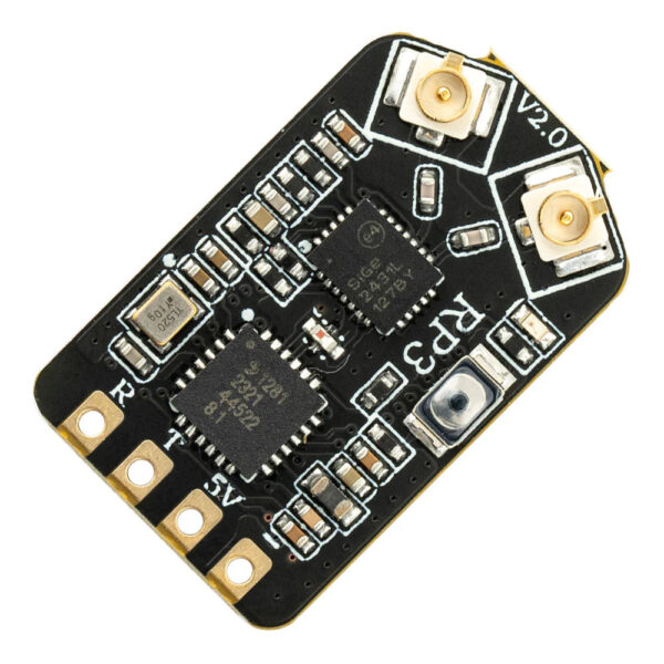 RadioMaster RP3 V2 ExpressLRS 2.4ghz Nano Receiver - With Built-in TCXO Oscillator, Dual Antenna Suitable for Whoops FPV Drone, Fixed-Wing Airplane 4 RadioMaster RP3 V2 ExpressLRS 2.4ghz Nano Receiver - With Built-in TCXO Oscillator, Dual Antenna Suitable for Whoops FPV Drone, Fixed-Wing Airplane — изображение 4