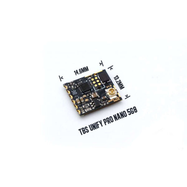 TBS UNIFY PRO NANO 5G8 VTX - 25mW 50mW 5.8G 1.4g(incl. antenna) World's Smallest FPV Video Transmitter 4 TBS UNIFY PRO NANO 5G8 VTX - 25mW 50mW 5.8G 1.4g(incl. antenna) World's Smallest FPV Video Transmitter — изображение 4