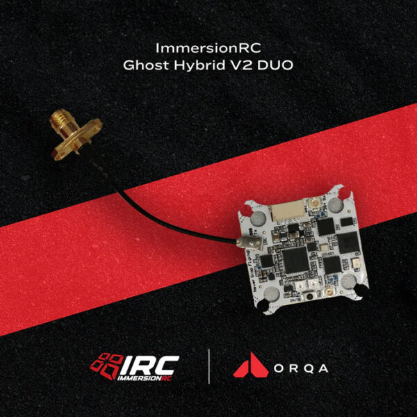 ImmersionRC Ghost Hybrid V2 DUO 5.8GHz VTX/2.4GHz RX - 25mW - 600mW Video Transmitter RC Control Link — изображение 4