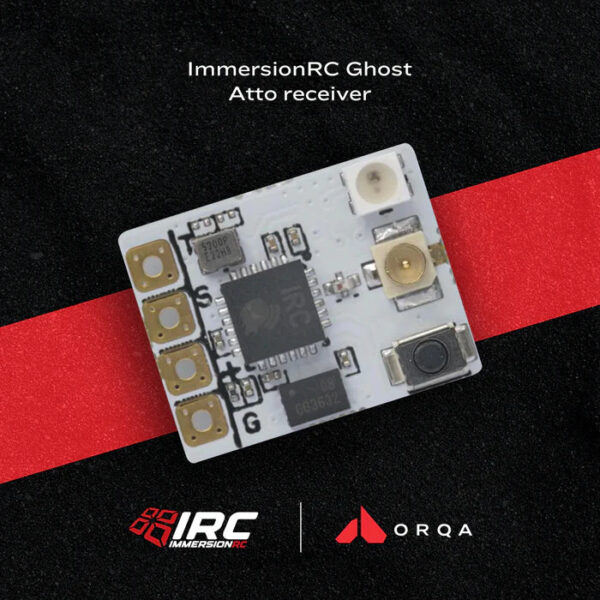 ImmersionRC Ghost Atto Receiver - 2.4GHZ ISM Band 4m Latency OpenTx 222.22HZ Race Performance Radio Receiver 3 ImmersionRC Ghost Atto Receiver - 2.4GHZ ISM Band 4m Latency OpenTx 222.22HZ Race Performance Radio Receiver — изображение 3