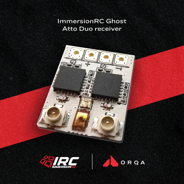 ImmersionRC Ghost Atto Duo Receiver - 2.4GHZ ISM Band 250HZ 500HZ Frame Rate OpenTx Integration Radio Receiver 2 ImmersionRC Ghost Atto Duo Receiver - 2.4GHZ ISM Band 250HZ 500HZ Frame Rate OpenTx Integration Radio Receiver — изображение 2