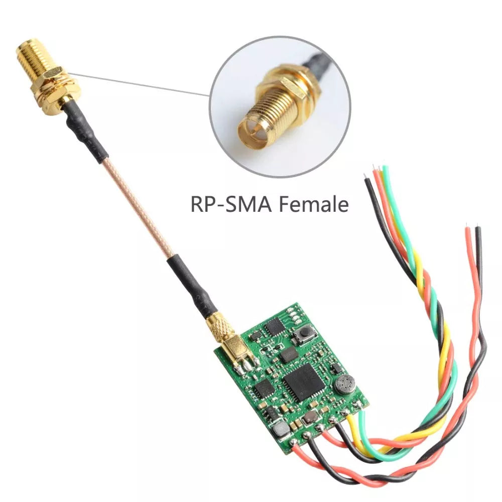 AKK Race VTX - 25mw 200mW switchable OSD configuration smart audio 2 AKK Race VTX - 25mw 200mW switchable OSD configuration smart audio - صورة AKK Race VTX - 25mw 200mW switchable OSD configuration smart audio - صورة 2