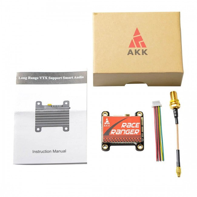 AKK Race Ranger 1W 5.8G VTX (US Version) - 2-6S 200mW/400mW/800mW/1000mW Power Switchable FPV Video Transmitter Support Smart Audio 5 AKK Race Ranger 1W 5.8G VTX (US Version) - 2-6S 200mW/400mW/800mW/1000mW Power Switchable FPV Video Transmitter Support Smart Audio — изображение 5