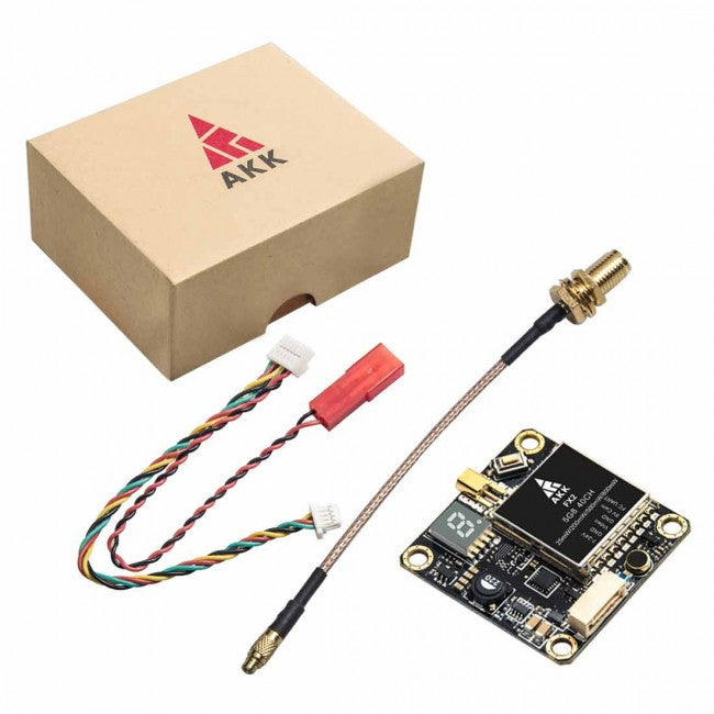 AKK FX2 VTX - 5.8Ghz 40CH 25mW/200mW/500mW/800mW Switchable FPV Video Transmitter support Betaflight OSD 6 AKK FX2 VTX - 5.8Ghz 40CH 25mW/200mW/500mW/800mW Switchable FPV Video Transmitter support Betaflight OSD — изображение 6