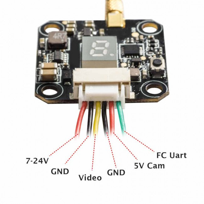 AKK FX3 FPV VTX - 5.8Ghz 37CH 25mW/200mW/400mW/600mW Switchable FPV Video Transimtter with MMCX Integrated OSD FC 7 AKK FX3 FPV VTX - 5.8Ghz 37CH 25mW/200mW/400mW/600mW Switchable FPV Video Transimtter with MMCX Integrated OSD FC - صورة AKK FX3 FPV VTX - 5.8Ghz 37CH 25mW/200mW/400mW/600mW Switchable FPV Video Transimtter with MMCX Integrated OSD FC - صورة 7
