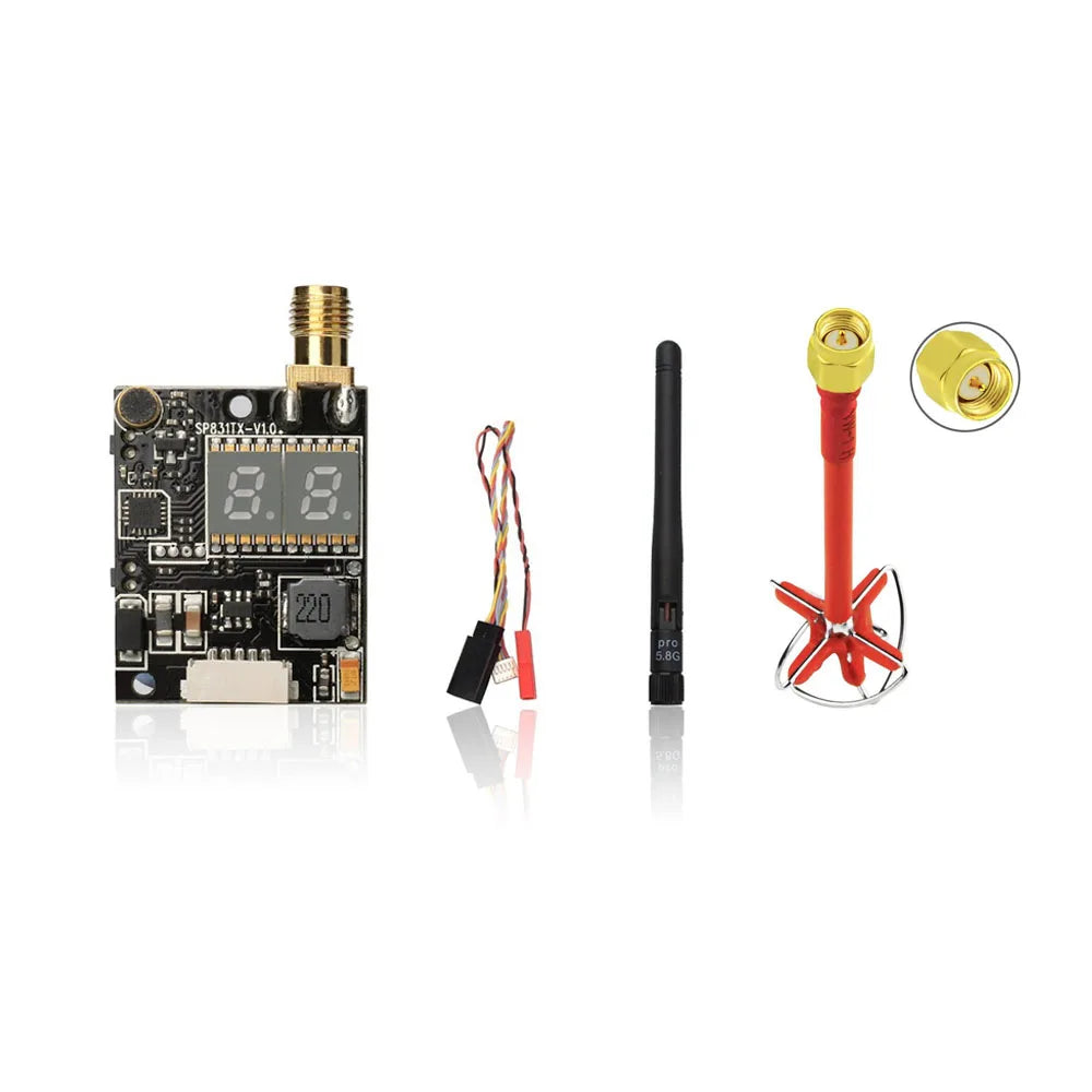 AKK K33/K31 VTX - 5.8G 200mW 40 Channels Double Screen Display 200mW FPV Audio Video Transmitter 11 AKK K33/K31 VTX - 5.8G 200mW 40 Channels Double Screen Display 200mW FPV Audio Video Transmitter — изображение 11