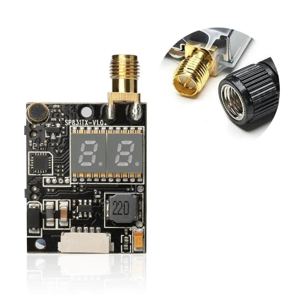 AKK K33/K31 VTX - 5.8G 200mW 40 Channels Double Screen Display 200mW FPV Audio Video Transmitter 2 AKK K33/K31 VTX - 5.8G 200mW 40 Channels Double Screen Display 200mW FPV Audio Video Transmitter — изображение 2