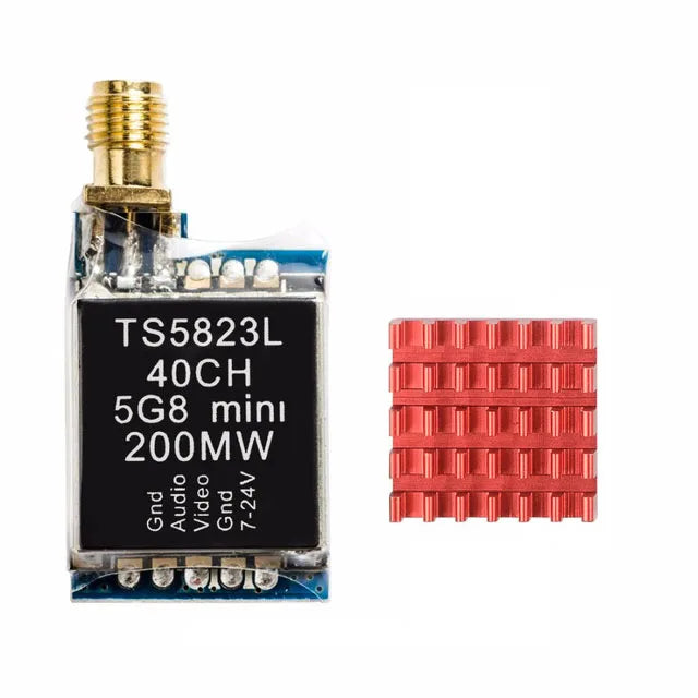 AKK TS5823L/TS5828L VTX - 5.8G FPV Audio Video Transmitter RP-SMA Female for Mini FPV Quadcopter 12 AKK TS5823L/TS5828L VTX - 5.8G FPV Audio Video Transmitter RP-SMA Female for Mini FPV Quadcopter - Image 12