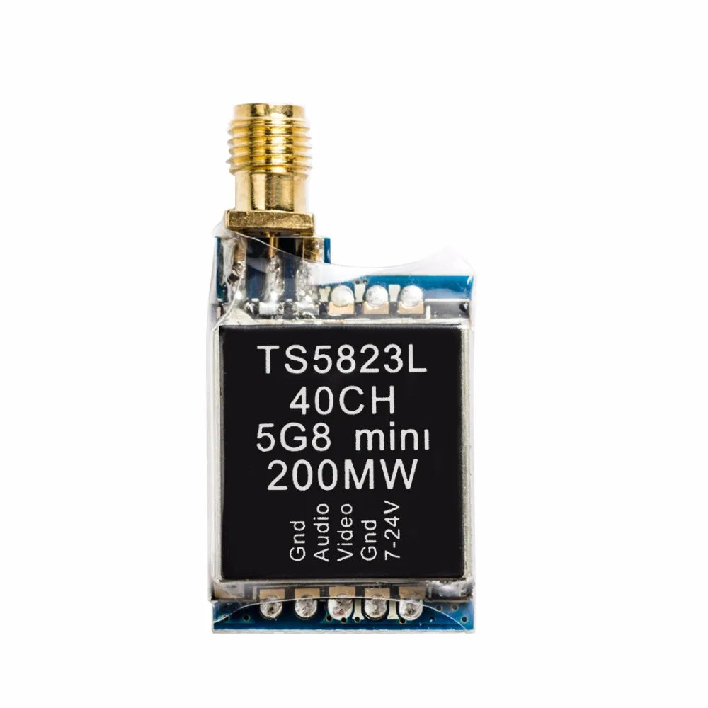AKK TS5823L/TS5828L VTX - 5.8G FPV Audio Video Transmitter RP-SMA Female for Mini FPV Quadcopter 11 AKK TS5823L/TS5828L VTX - 5.8G FPV Audio Video Transmitter RP-SMA Female for Mini FPV Quadcopter - Image 11
