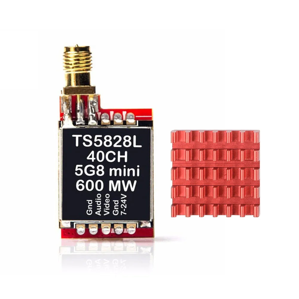 AKK TS5823L/TS5828L VTX - 5.8G FPV Audio Video Transmitter RP-SMA Female for Mini FPV Quadcopter 10 AKK TS5823L/TS5828L VTX - 5.8G FPV Audio Video Transmitter RP-SMA Female for Mini FPV Quadcopter - Image 10