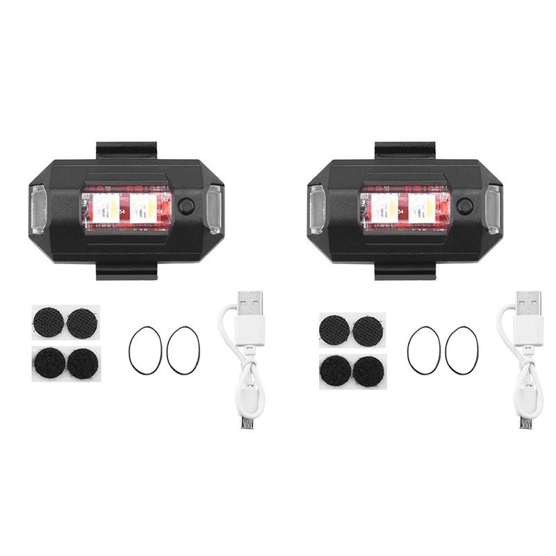 Strobe Light Drone Warning Light Anti-collision Warning Light USB Charging Signal Indicator Drone Motorcycle Bicycle Accessories 4 Strobe Light Drone Warning Light Anti-collision Warning Light USB Charging Signal Indicator Drone Motorcycle Bicycle Accessories - Image 4
