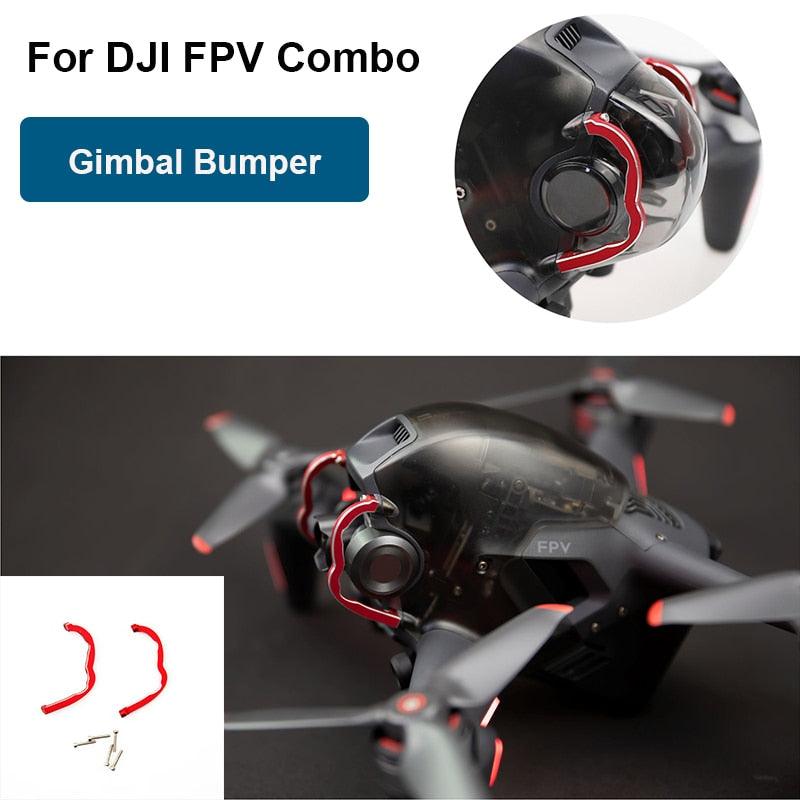 Gimbal Bumper Anti-drop Protective Bar For DJI FPV Combo Drone - Gimbal Camera protector PTZ Aluminum Alloy Drone Accessories 2 Gimbal Bumper Anti-drop Protective Bar For DJI FPV Combo Drone - Gimbal Camera protector PTZ Aluminum Alloy Drone Accessories — изображение 2