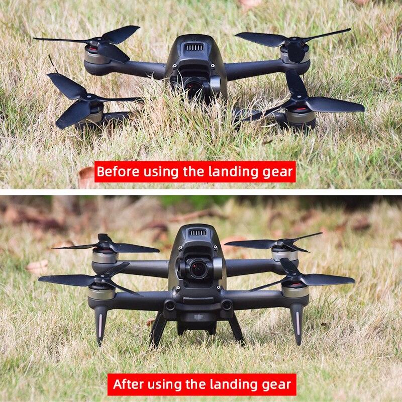 Quick Release Landing Gear for DJI FPV Combo Drone - Height Extender Long Leg Foot Protector Stand For FPV Gimbal Guard Accessory 5 Quick Release Landing Gear for DJI FPV Combo Drone - Height Extender Long Leg Foot Protector Stand For FPV Gimbal Guard Accessory - Image 5