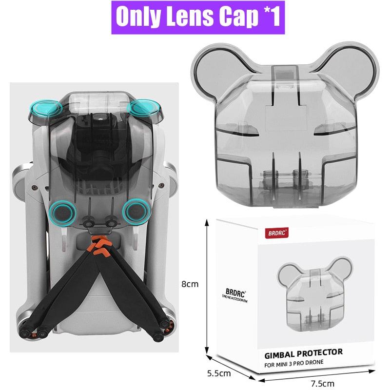Lens Cap Cover for DJI Mini 3 Pro Gimbal Camera Guard Lens Hood Cap Obstacle Avoidance System Protective Drone Accessories 5 Lens Cap Cover for DJI Mini 3 Pro Gimbal Camera Guard Lens Hood Cap Obstacle Avoidance System Protective Drone Accessories - Image 5